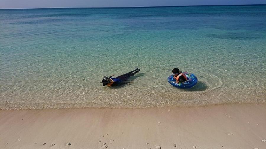 ゲストハウス備瀬の海 ภายนอก รูปภาพ